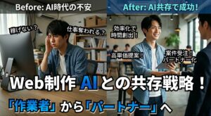 Web制作で「稼げない」は嘘！副業でも成功できるAIとの共存戦略