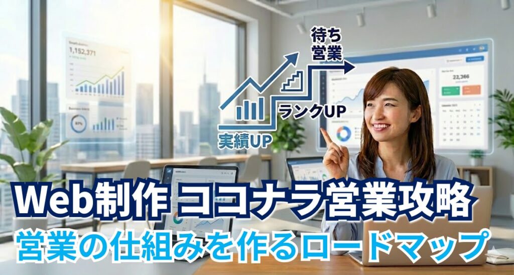 Web制作×ココナラで「待ち営業」を実現するロードマップ。公開依頼から実績を積み上げる実践手順